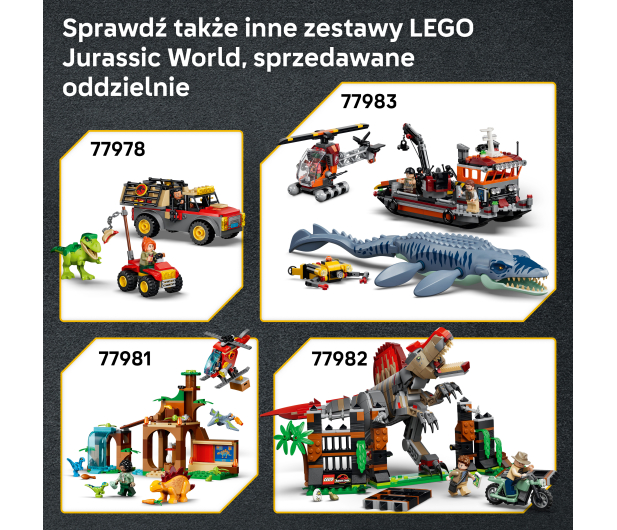LEGO JURASSIC WORLD 77977 Mały dinozaur: Pteranodon - 1547436 - zdjęcie 4